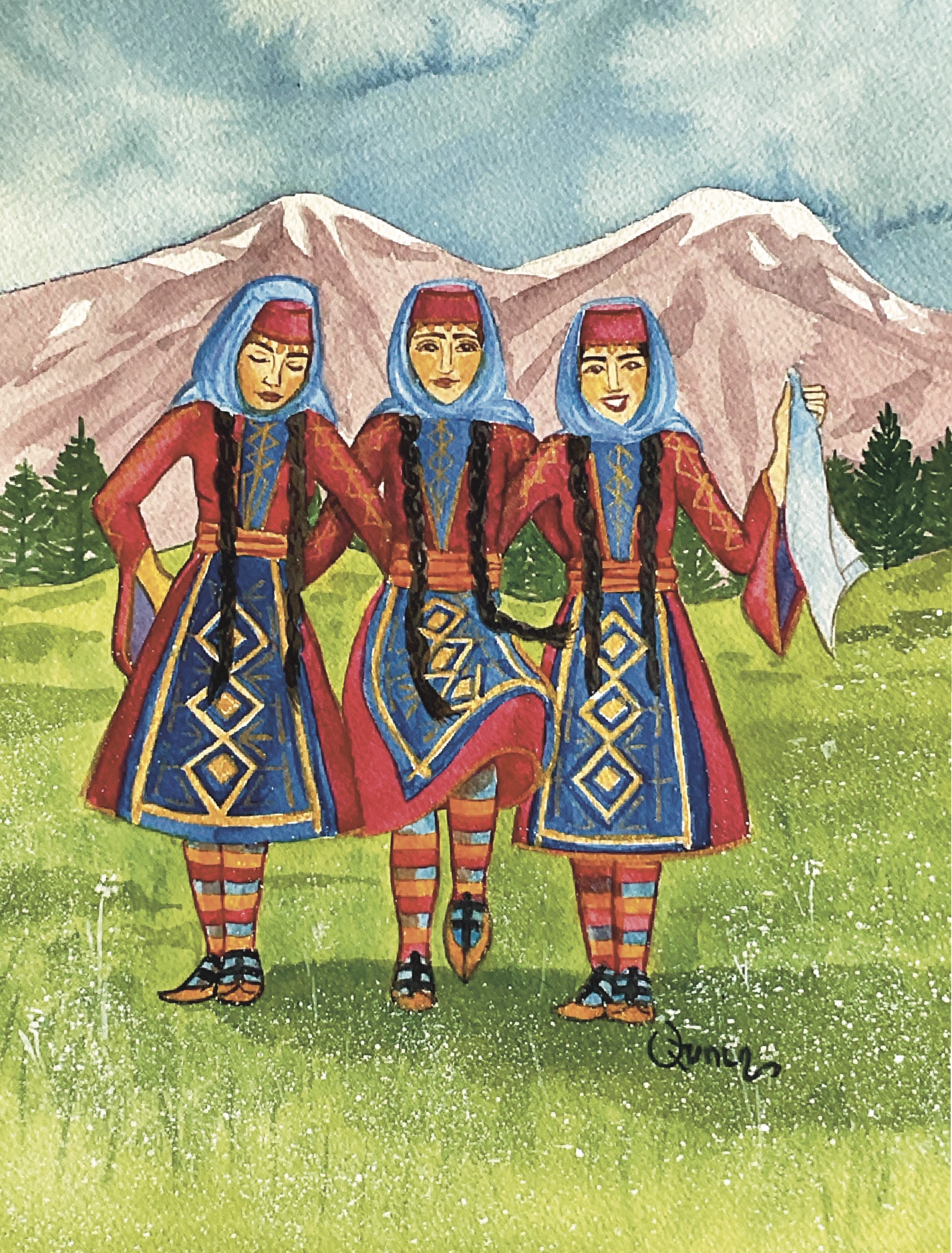 Beautiful Armenia Boxed Blank Notecards - Image 10